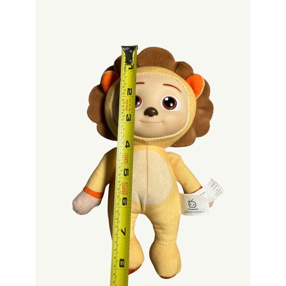 CoComelon JJ Lion Little Plush Doll 9” Brand New With Tags Plastic Face - Picture 4 of 11